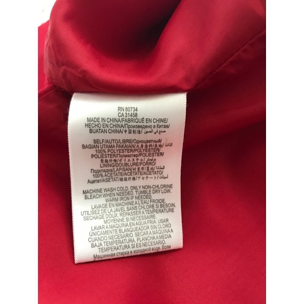 BCBG Generation Red Cut-Out Mini Dress Size 2 - Picture 11 of 16